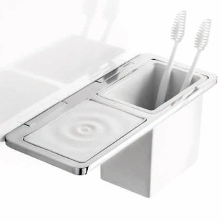 Soap Holder with Resin Tray - Strip | Capannoli