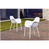 Stackable Chair with Armrests - Sabinas