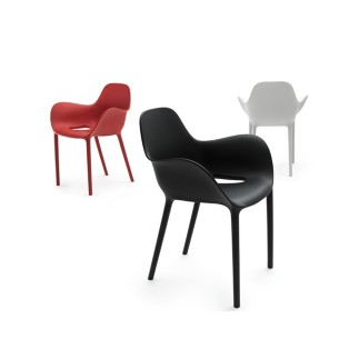 Stackable Chair with Armrests - Sabinas