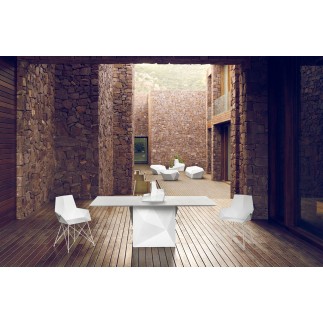 Outdoor Chair with Armrests - Faz | Vondom