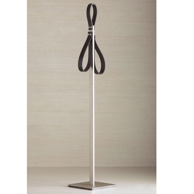 Brass and Leather Towel Holder - Baio | Capannoli