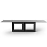 Outdoor fixed table with HPL top - Vela XL