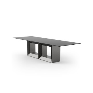 Outdoor Fixed Table with HPL Top - Vela XL