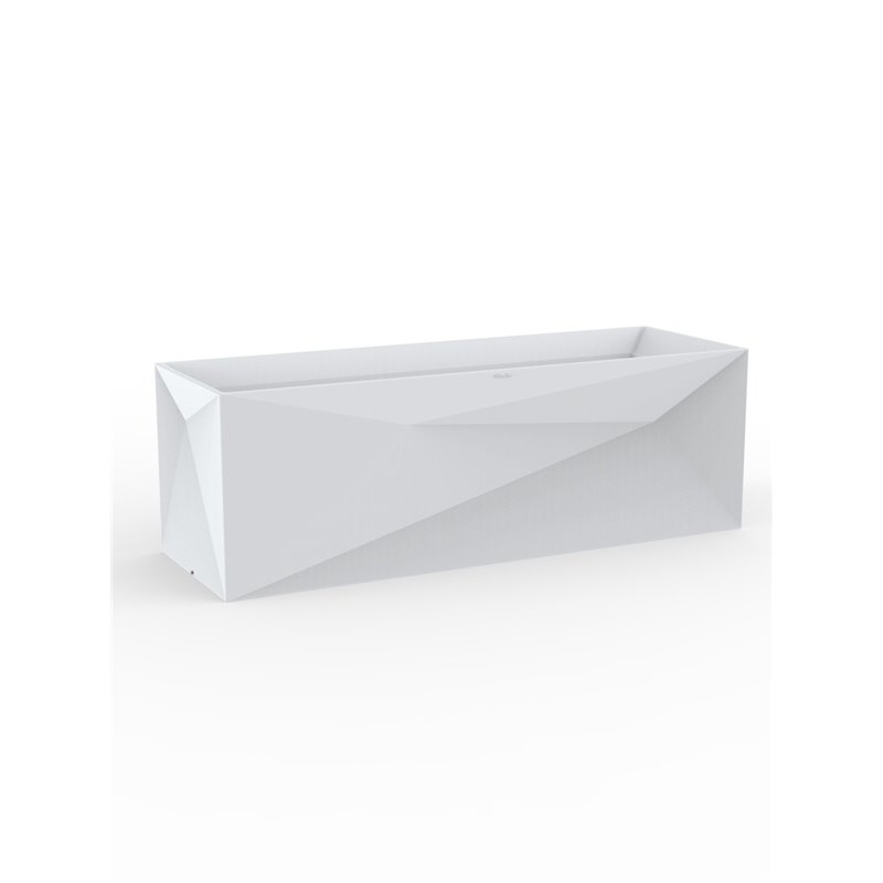 Rectangular Planter in Resin - Faz Jardinera | Vondom