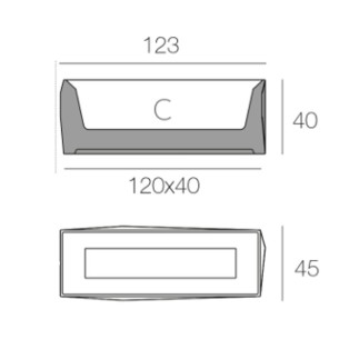 Rectangular Planter in Resin - Faz Jardinera | Vondom