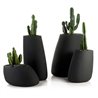 Stone resin planter various sizes