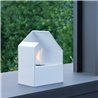 Table bio-fireplace in ceramic - Homu