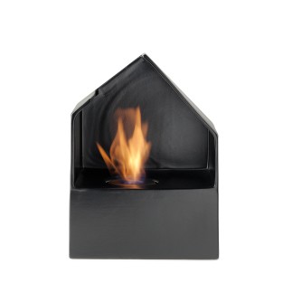 Table bio-fireplace in ceramic - Homu - ISArreda