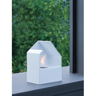 Table bio-fireplace in ceramic - Homu - ISArreda