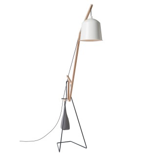 Wood and Metal Floor Lamp - Floor Lamp | ISA Project