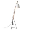 Lampada da terra metallo e legno -Floor Lamp