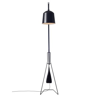 Wood and Metal Floor Lamp - Floor Lamp | ISA Project