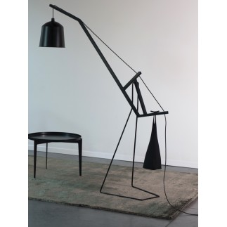 Wood and Metal Floor Lamp - Floor Lamp | ISA Project