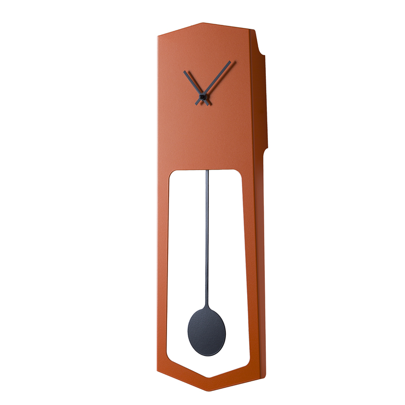 Wall Pendulum Clock in Metal - Aika | ISA Project