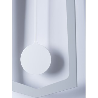 Wall Pendulum Clock in Metal - Aika