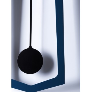 Wall Pendulum Clock in Metal - Aika | ISA Project