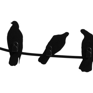 Appendiabiti Uccellini in Metallo - Birds on Wire | ISA Project