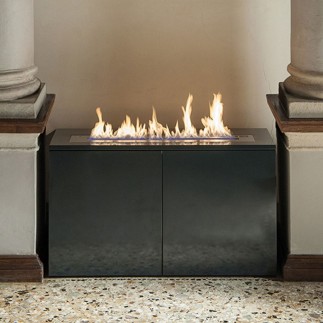 Recessed electric burner in steel - Player