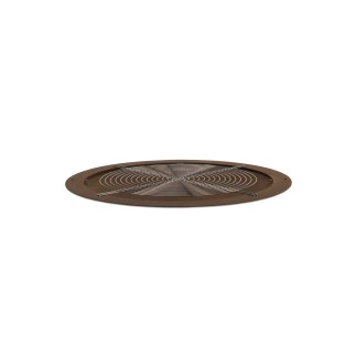 Countersunk wood-burning fire pit in steel - Hole