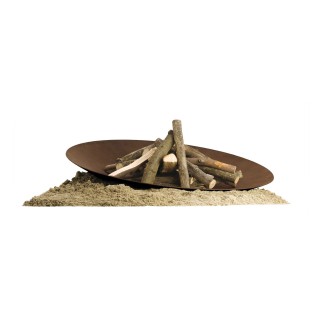 Discolo wood-burning fire pit in steel - Fire pit - ISA Project