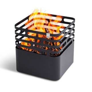 Barbecue in corten o acciaio nero / Braciere - Cube