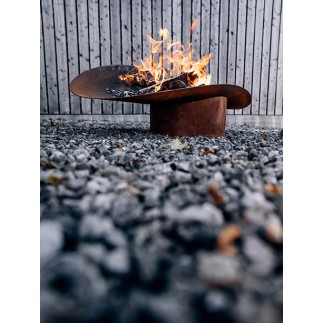 Braciere da giardino / Barbecue in corten - Ellipse