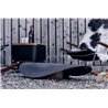 Ellipse barbecue/brazier in corten steel