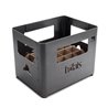 Beer Box bottle rack/barbecue/stool in steel