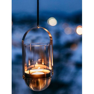 Suspended Lantern in steel - Gravity