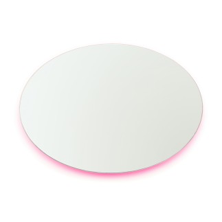 Colored Oval Mirror - Moonlight