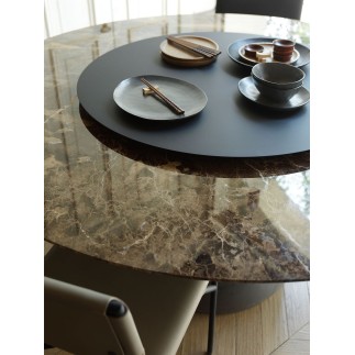 Dining Table with Marble Top - Barbara