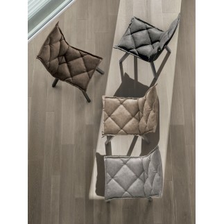 Design Padded chair in eco-leather - Digione | IsaProject