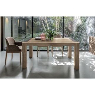 Poltroncina in Eco-pelle Vintage e Legno - Salisburgo | IsaProject