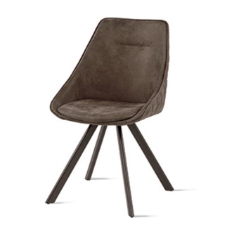 Design Chair in Fabric and Metal - Bilbao | IsaProject