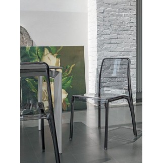Stackable Chair in Polycarbonate - Futura | Target Point