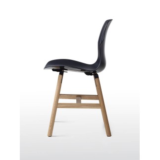 Wood and Polypropylene Chair - Stereo Wood | Casamania