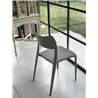 Stackable polypropylene chair -Cordoba