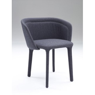 Upholstered Armchair for Dining Room - Lepel | Casamania