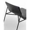 Armchair in leather and metal - Tout Le Jour