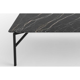 Coffee Table in Marble and Metal for Living Room - Tout Le Jour | Horm