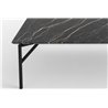 Coffee Table in Marble and Metal for Living Room - Tout Le Jour