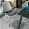 Design chair with metal spider base - Valencia