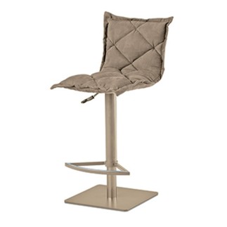 High Stool in eco-leather - Digione | IsaProject