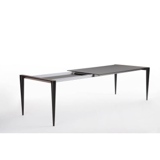 Extended Table in Metal and Wood - Bolero | Horm