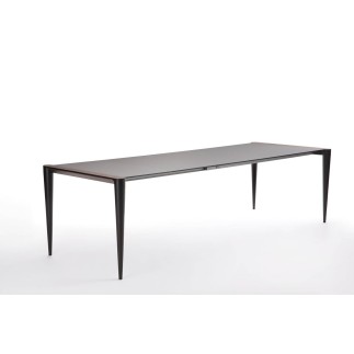 Extended Table in Metal and Wood - Bolero | Horm