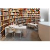 Scrivania di Design con Libreria - J-Table