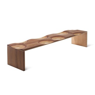 Ripples wooden bench - Benches - ISA Project