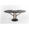 Round extendable table marble base - Flower