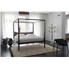 Canopy Bed with Upholstered Headboard - Moheli