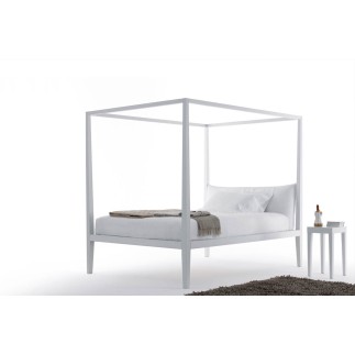 Canopy Bed with Upholstered Headboard - Moheli  | Horm